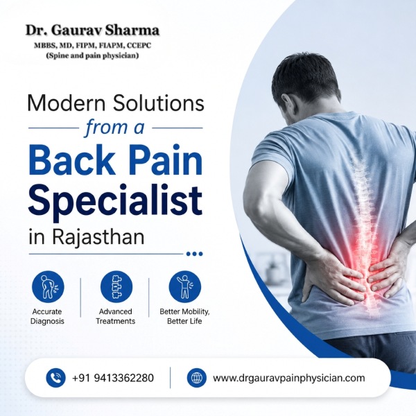  Modern Solutions from a Back Pain Specialist in Rajasthan