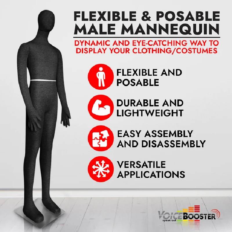  Buy Male Mannequin | Full Size Flexible Display Mannequin