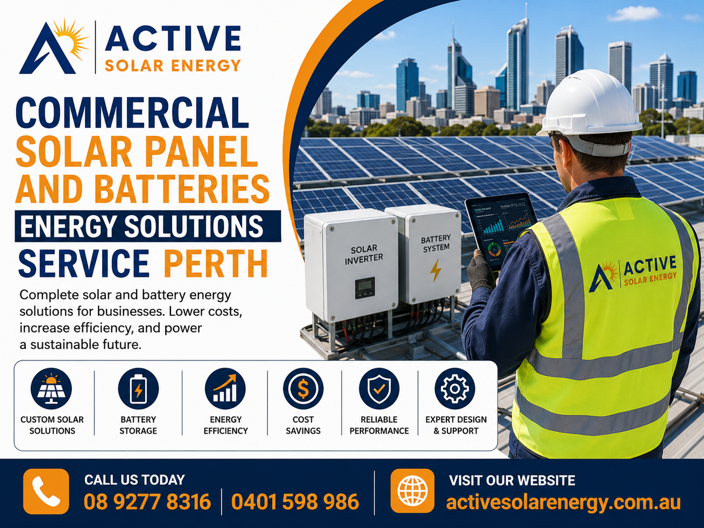  Soaring Power Rates Crippling Margins? Commercial Solar Panel and Batteries Energy Solutions Service