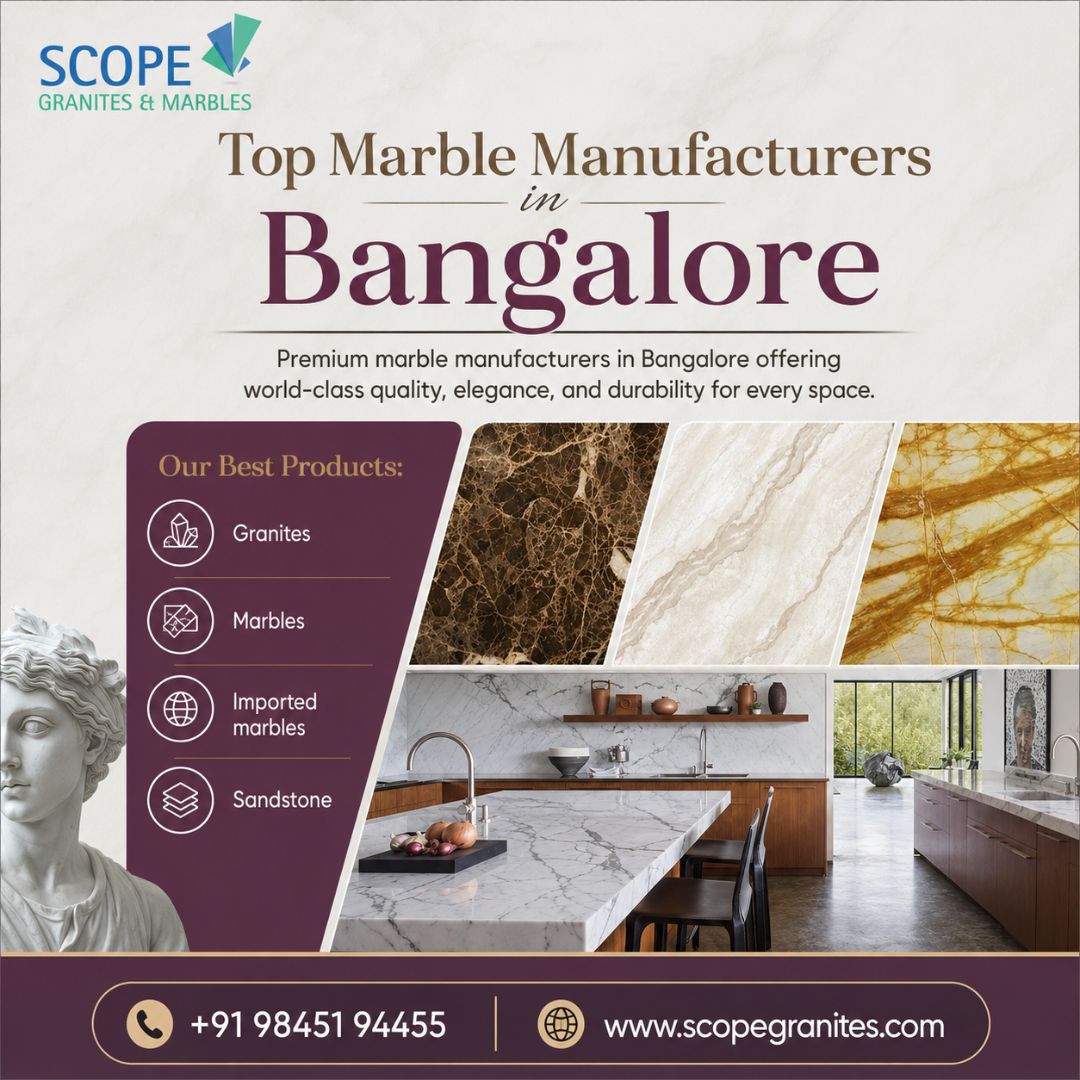  Top Marble Manufacturers in Bangalore