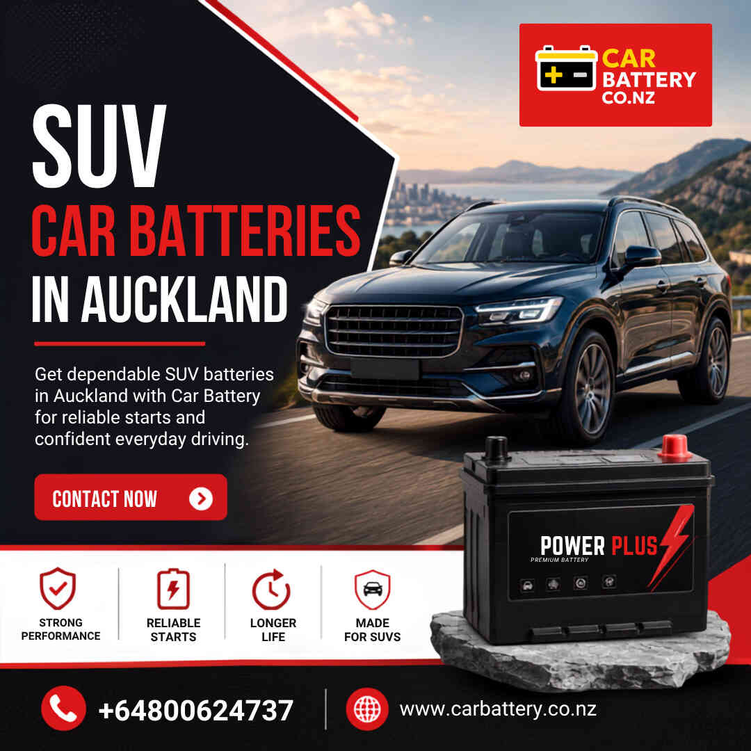  SUV Car Batteries in Auckland | Vehicle Batteries in Auckland