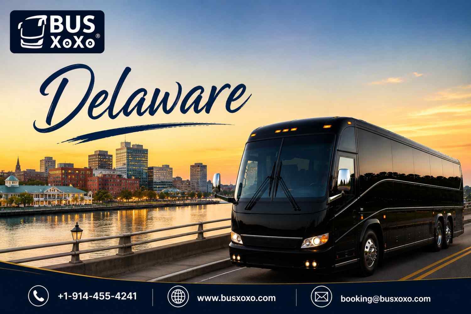  Private Bus Rental Delaware for Customized Group Trips | Busxoxo