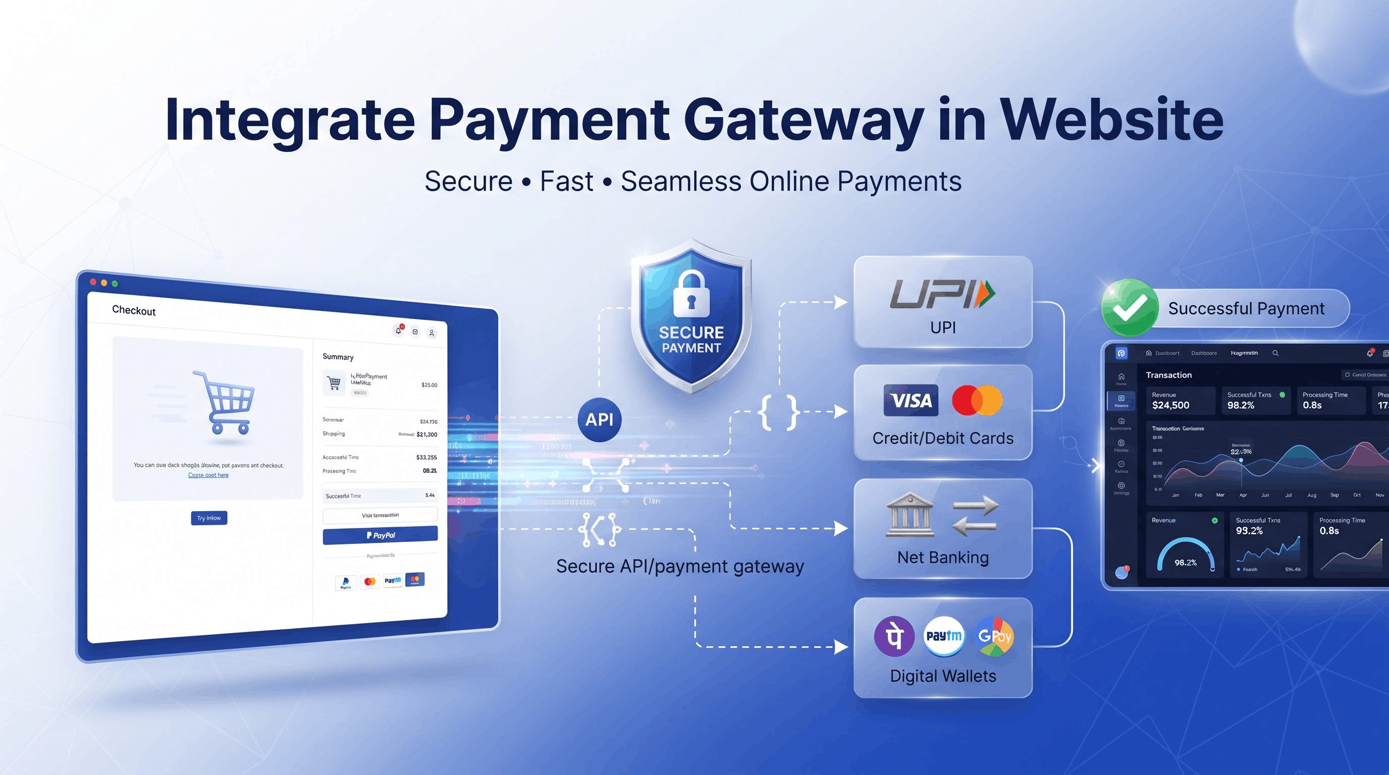  Integrate Payment Gateway in Website Securely