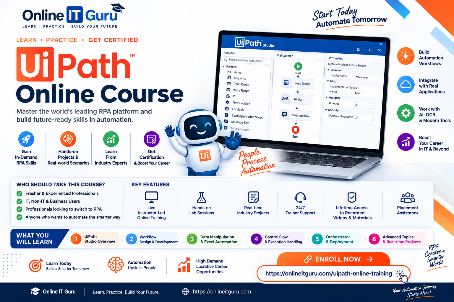  Learn Intelligent Automation from Anywhere with a UiPath Online Course