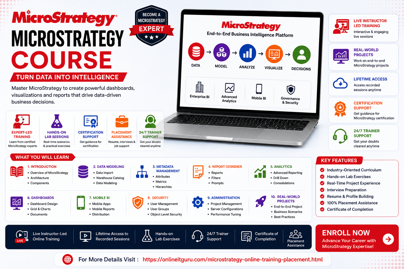  Turn Business Data into Insights with a Practical MicroStrategy Course