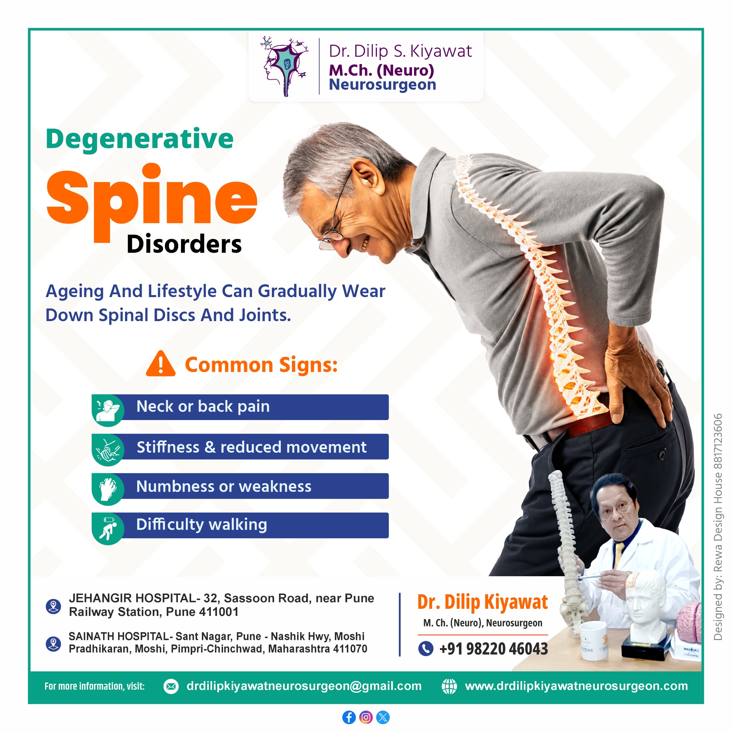  Degenerative Spine Disorders in Pune | Dr. Dilip S. Kiyawat