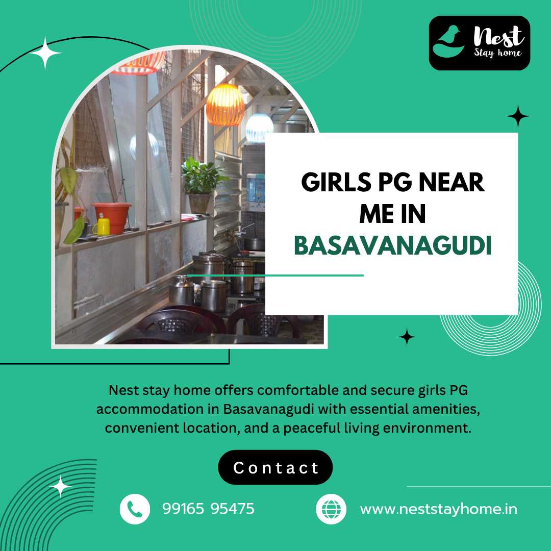  girls PG near me in Basavanagudi