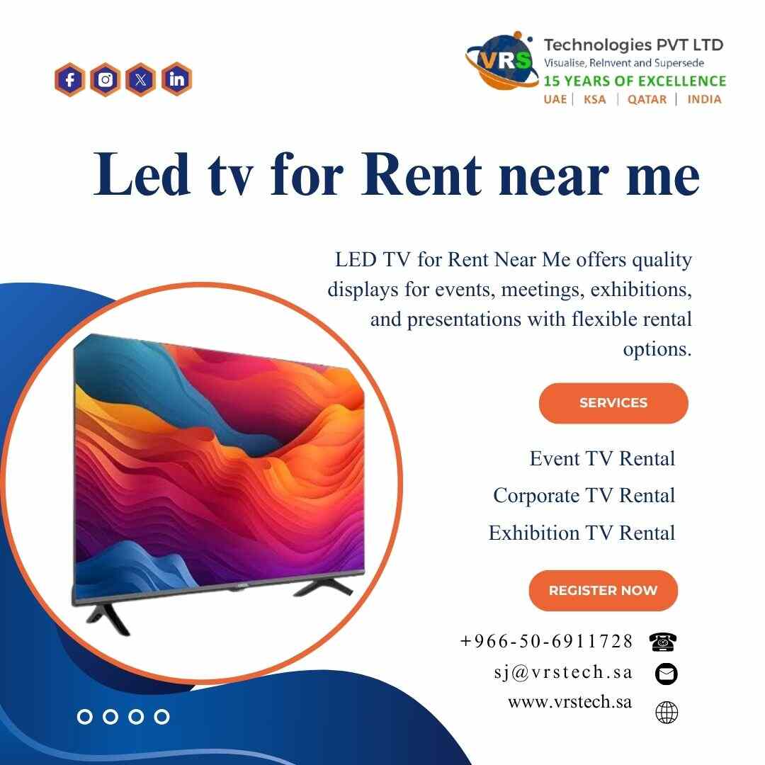  Where Can I Find the Best LED TV for Rent Near Me?