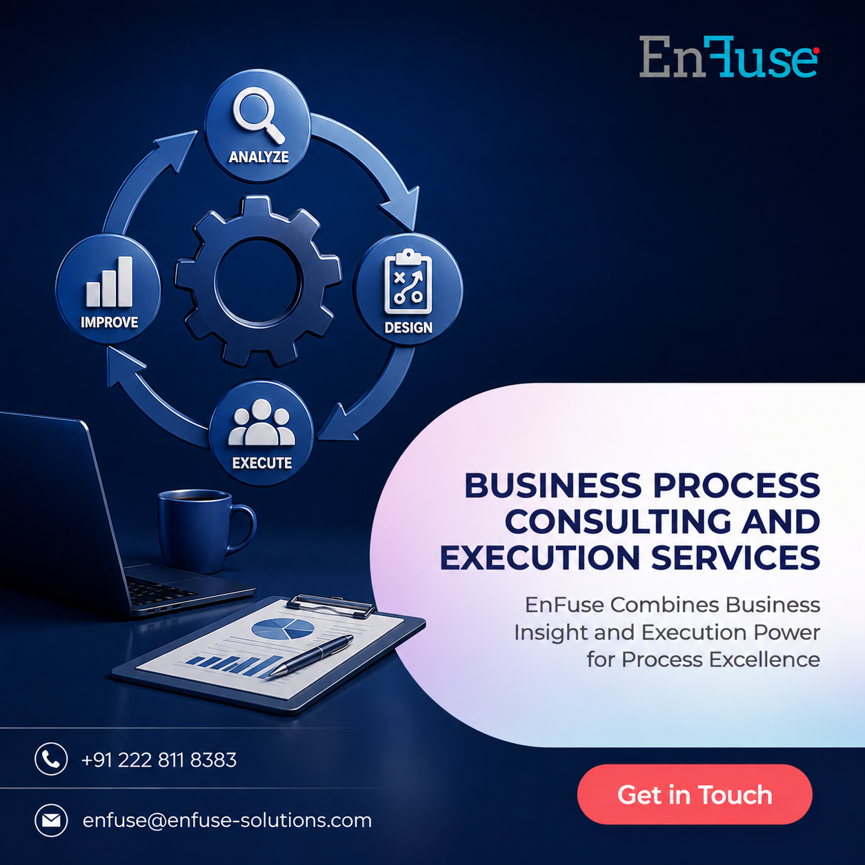  EnFuse Combines Business Insight and Execution Power for Process Excellence