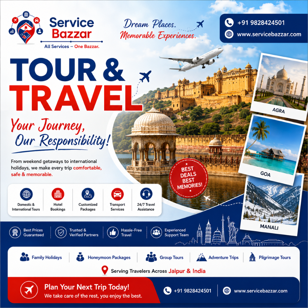  Jaipur Tour and Travel Agency - Service Bazzar