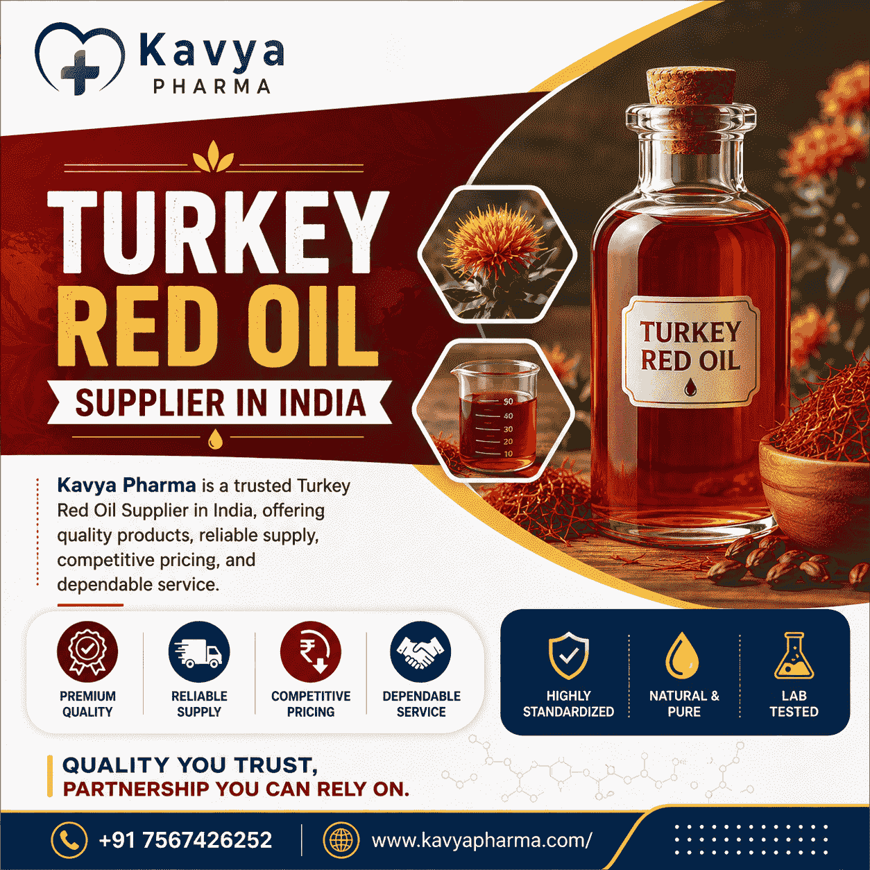 Turkey red oil supplier in India
