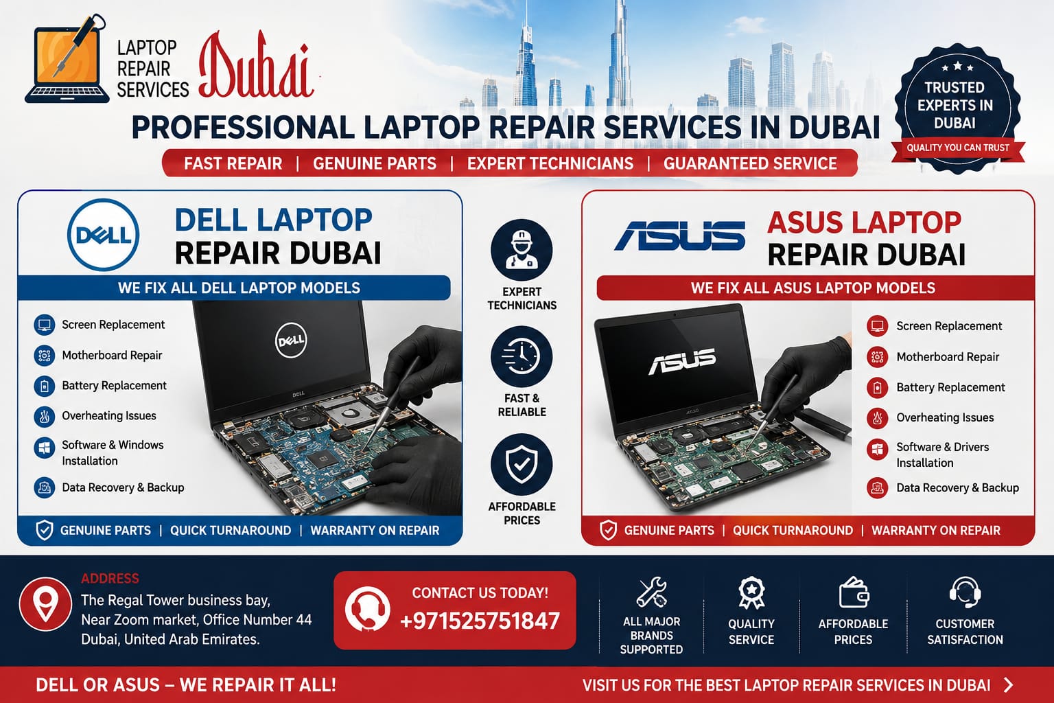  Need a Trusted Laptop Service Center Dubai?