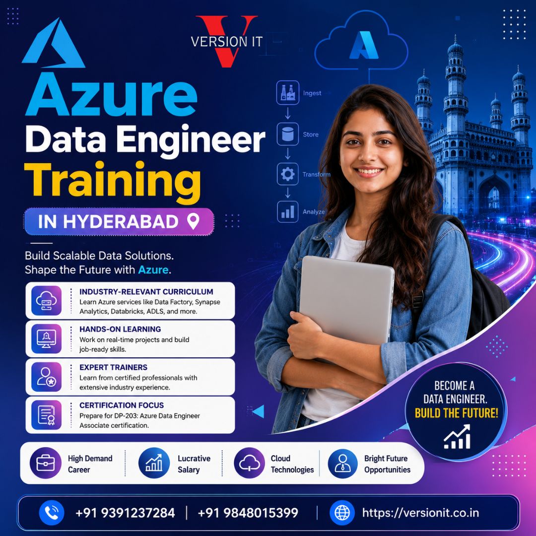  Build a Future-Ready Career with Azure Data Engineer Training