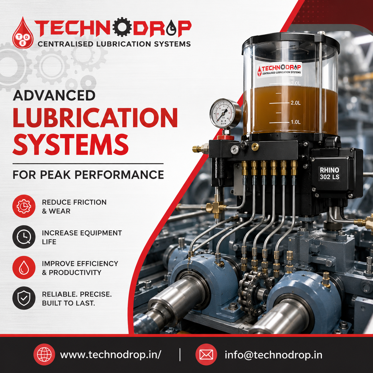  Heavy-Duty Lubrication System for Reliable Machine Performance