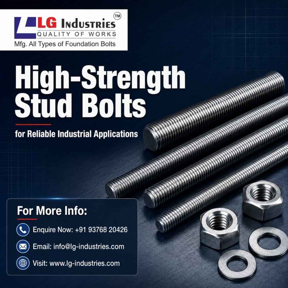  High-Strength Stud Bolts for Reliable Industrial Applications | LG Industries