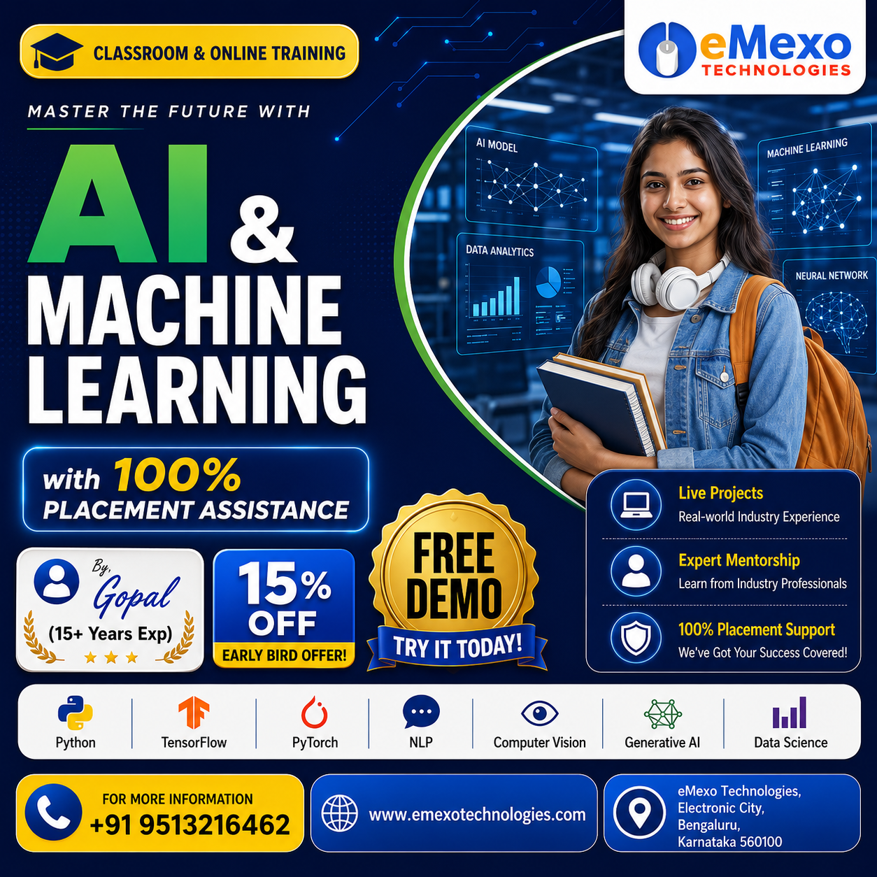  AI Training Institute in Electronic City