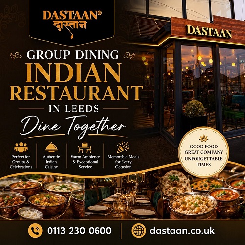  Group Dining Indian Restaurant in Leeds | Dine Together