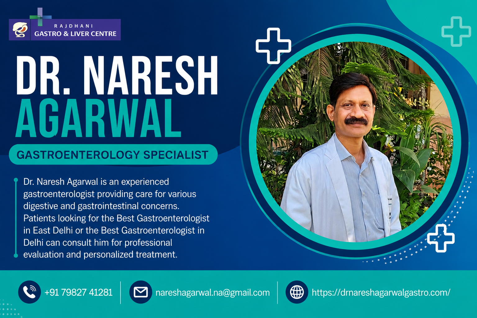  Experienced Gastroenterology Specialist in East Delhi