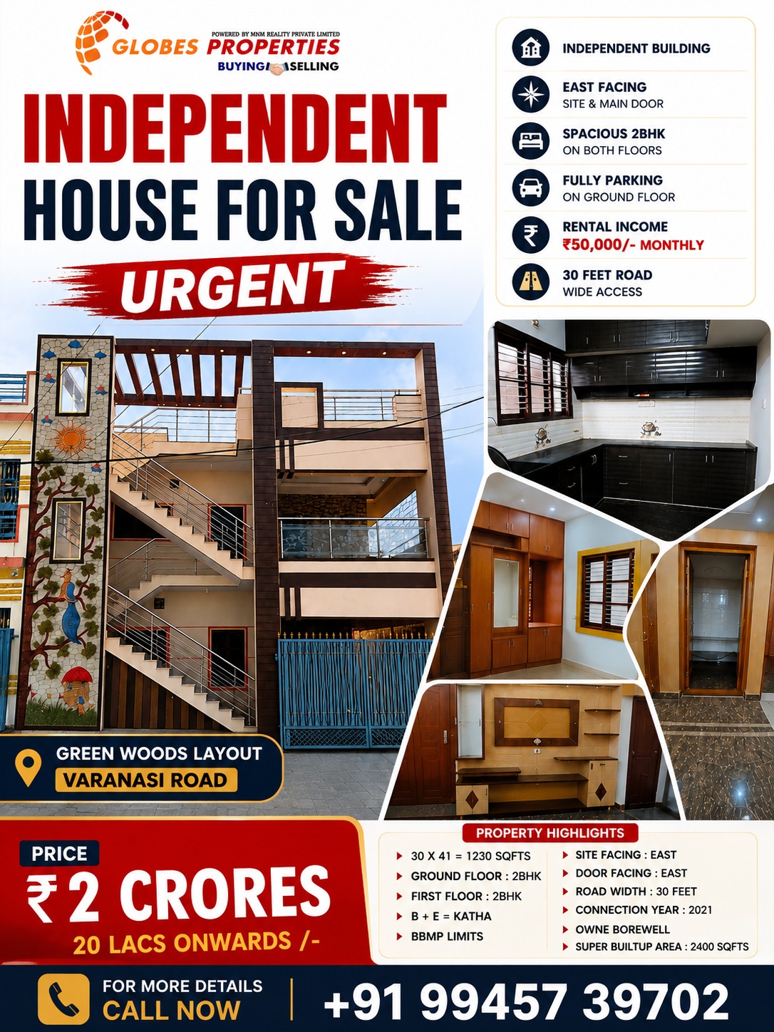  🏠 Premium Luxury Independent House – Ready to Move In