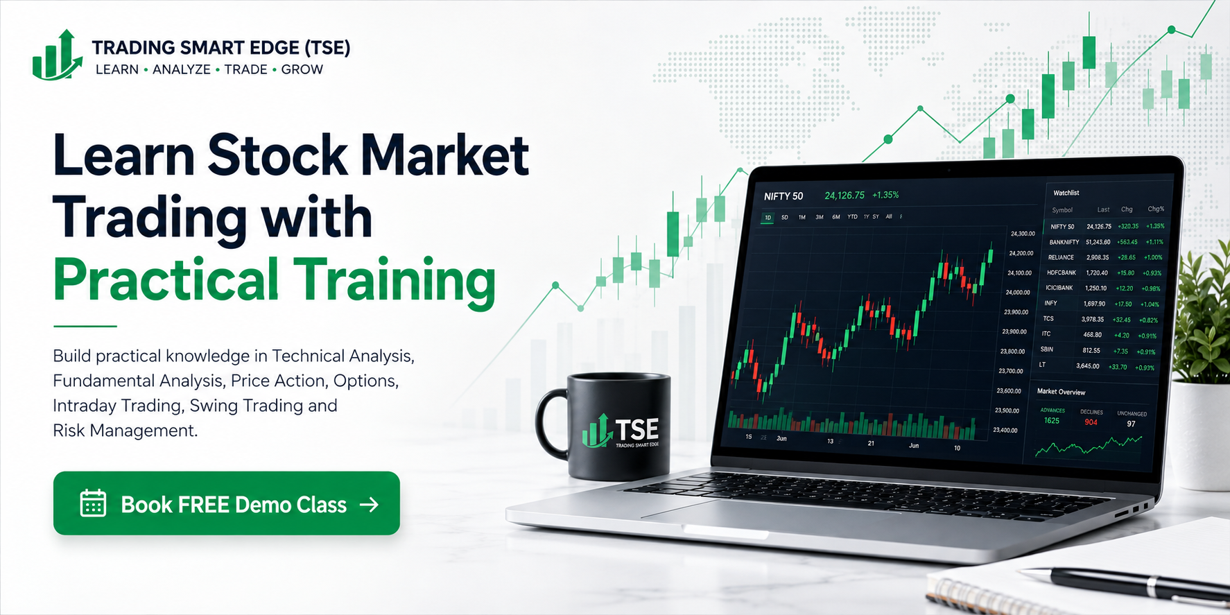  Trading Smart Edge – Stock Market Institute in Pitampura, Delhi