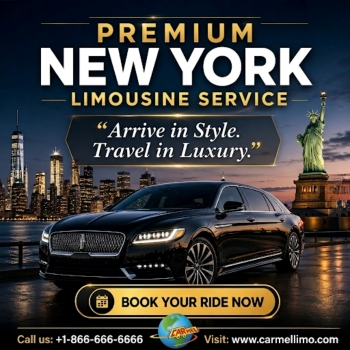  NY Airport Limousine Service in New York City - Carmellimo