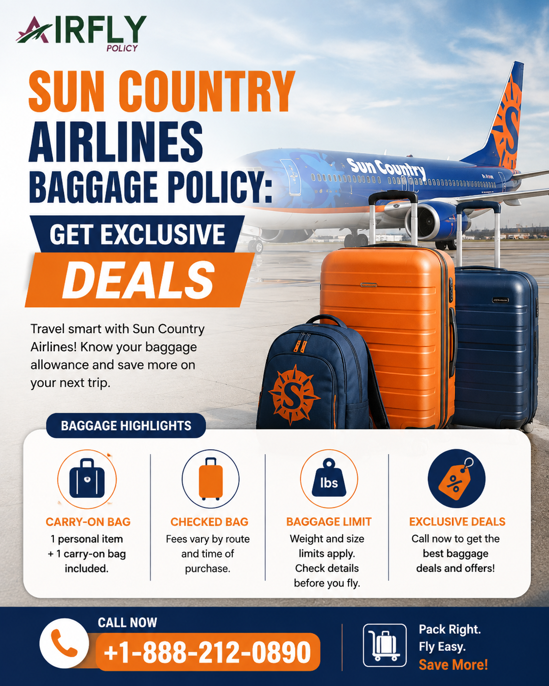  Sun Country Airlines Baggage Policy: Get Exclusive Deals