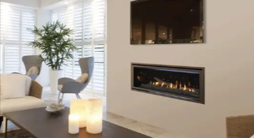  Buy Linear Customizable Direct Vent 42" Gas Fireplace The Jade by Majestic