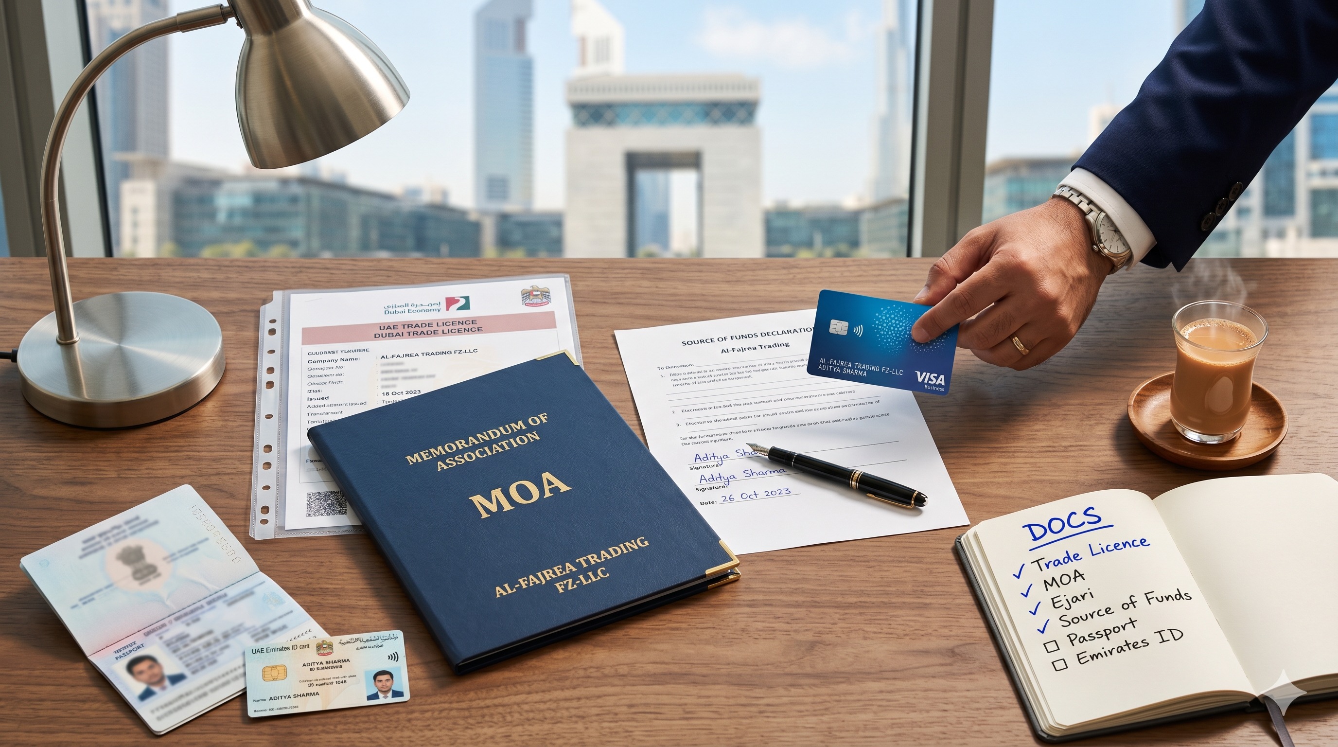  Corporate Bank Account Opening UAE