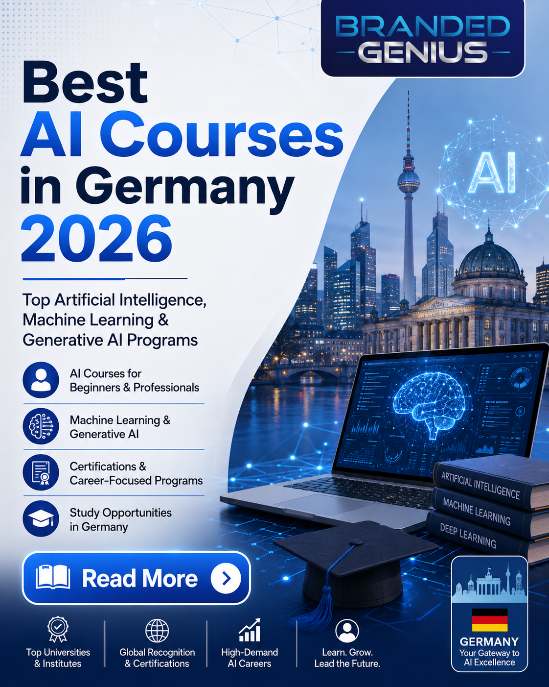  Best AI Courses in Germany 2026 | AI, Machine Learning & Generative AI Programs