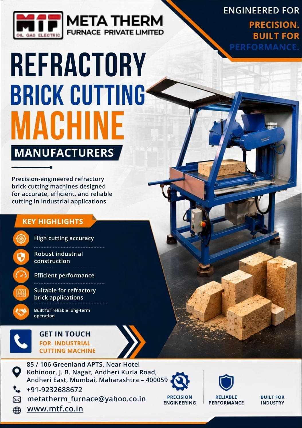  Refractory Brick Cutting Machine Manufacturers