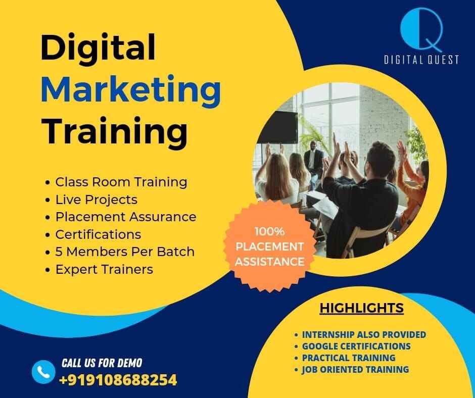  Best Digital Marketing Training Institute
