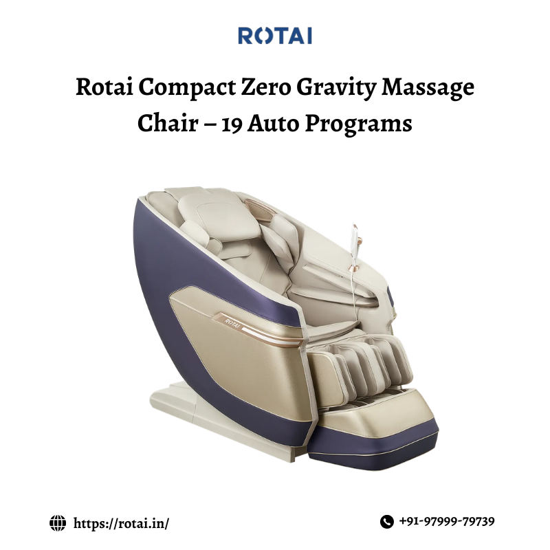  Compact Zero Gravity Massage Chair – 19 Auto Programs