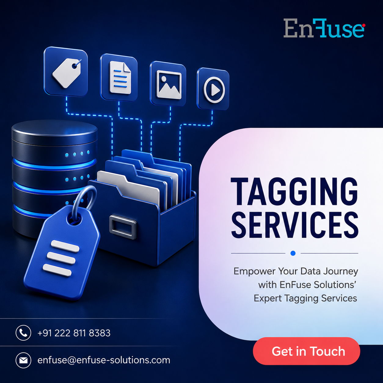  Empower Your Data Journey with EnFuse Solutions’ Expert Tagging Services