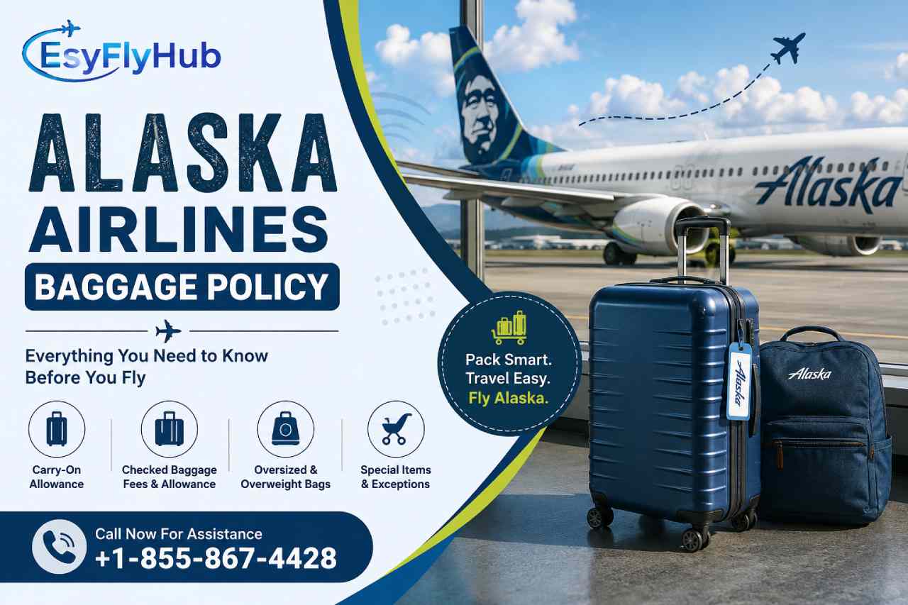  Alaska Airlines Baggage Policy 2026: Fees, Allowance & Travel Rules