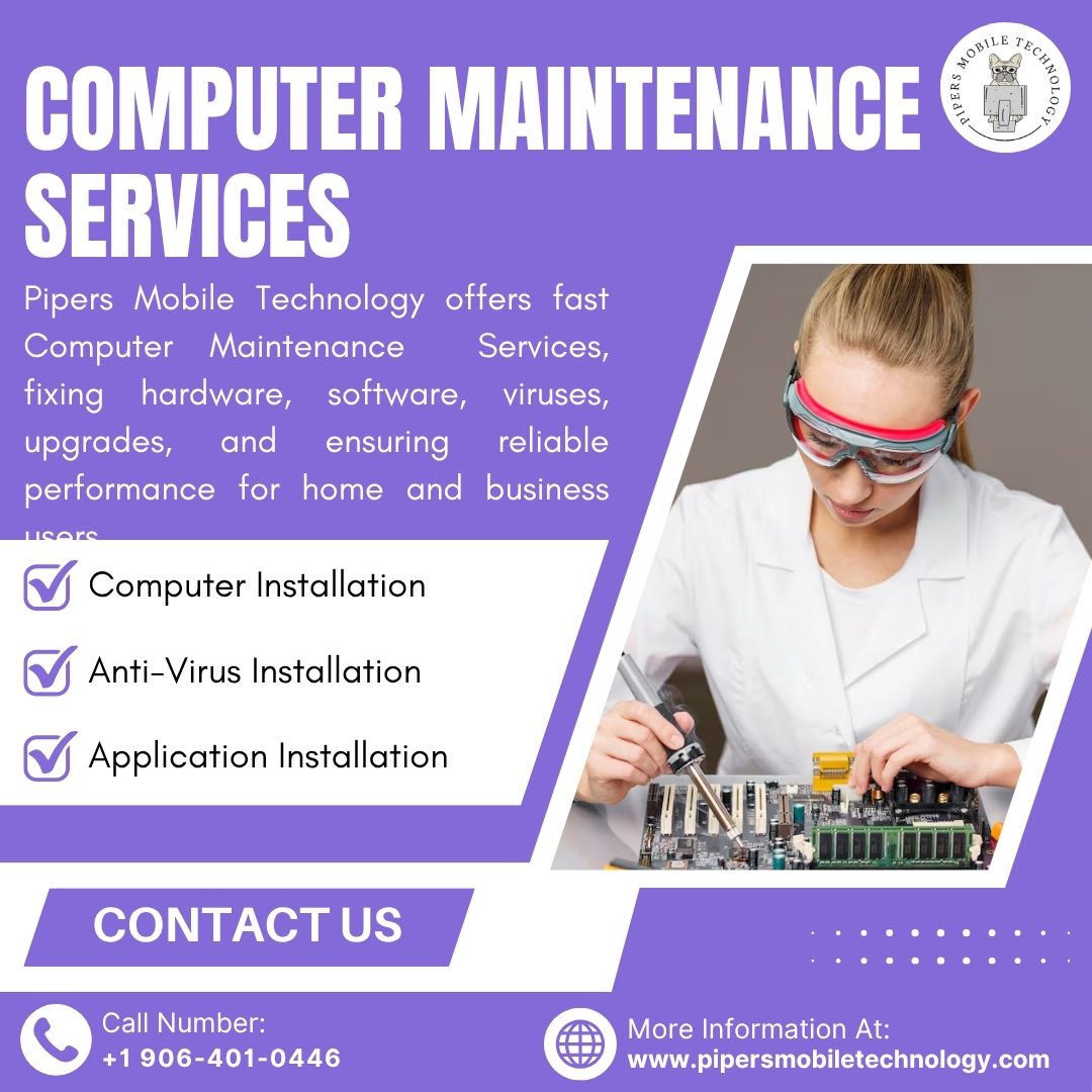  Computer Maintenance Services in Michigan