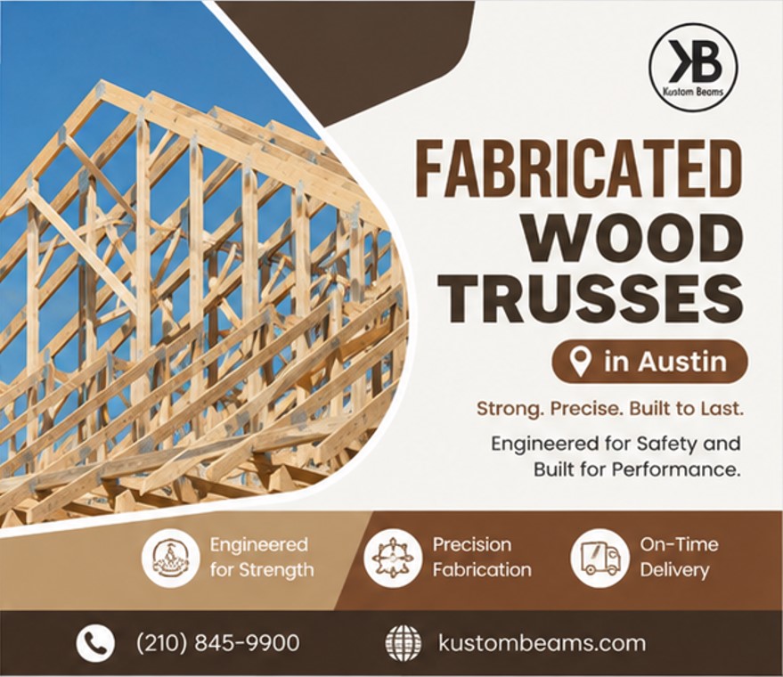  Fabricated Wood Trusses in Austin