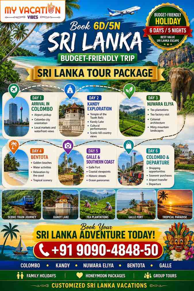  Sri Lanka Vacation with Flights: From Booking to Adventure