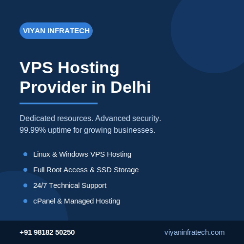  Looking for Reliable VPS Hosting in Delhi?