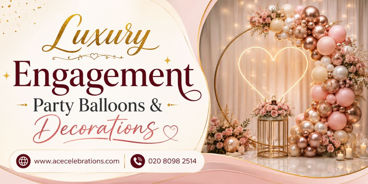  Luxury Engagement Party Balloons & Decorations