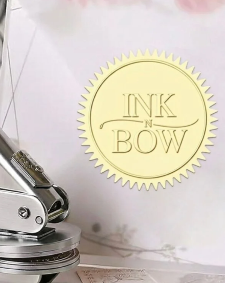  Order Custom Logo Paper Embosser Online at Ink N Bow