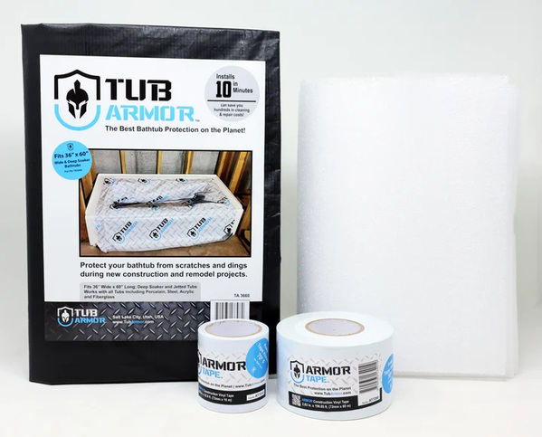  Tub Armor | Bathtub Protector for Construction & Renovation