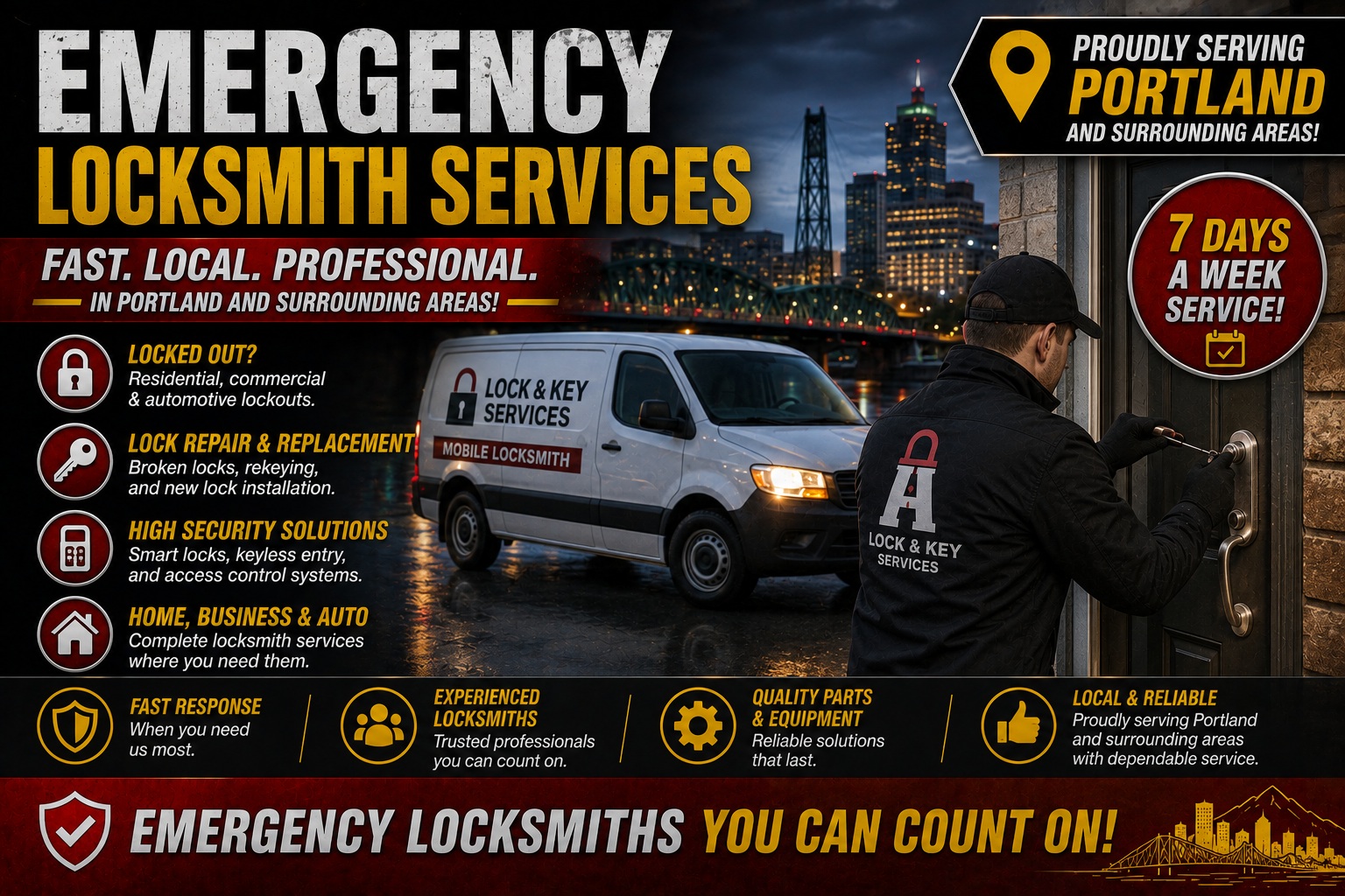  Emergency Locksmith Service In Portland