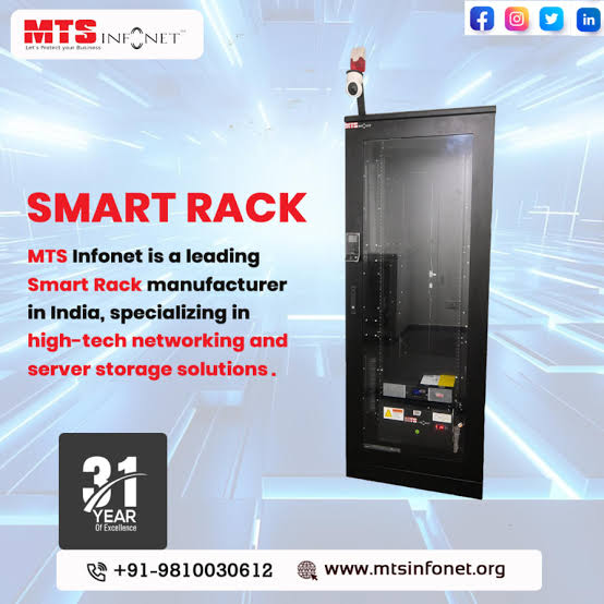  Network Rack Manufacturer in India | High-Quality 42U Network Racks | MTS Infonet