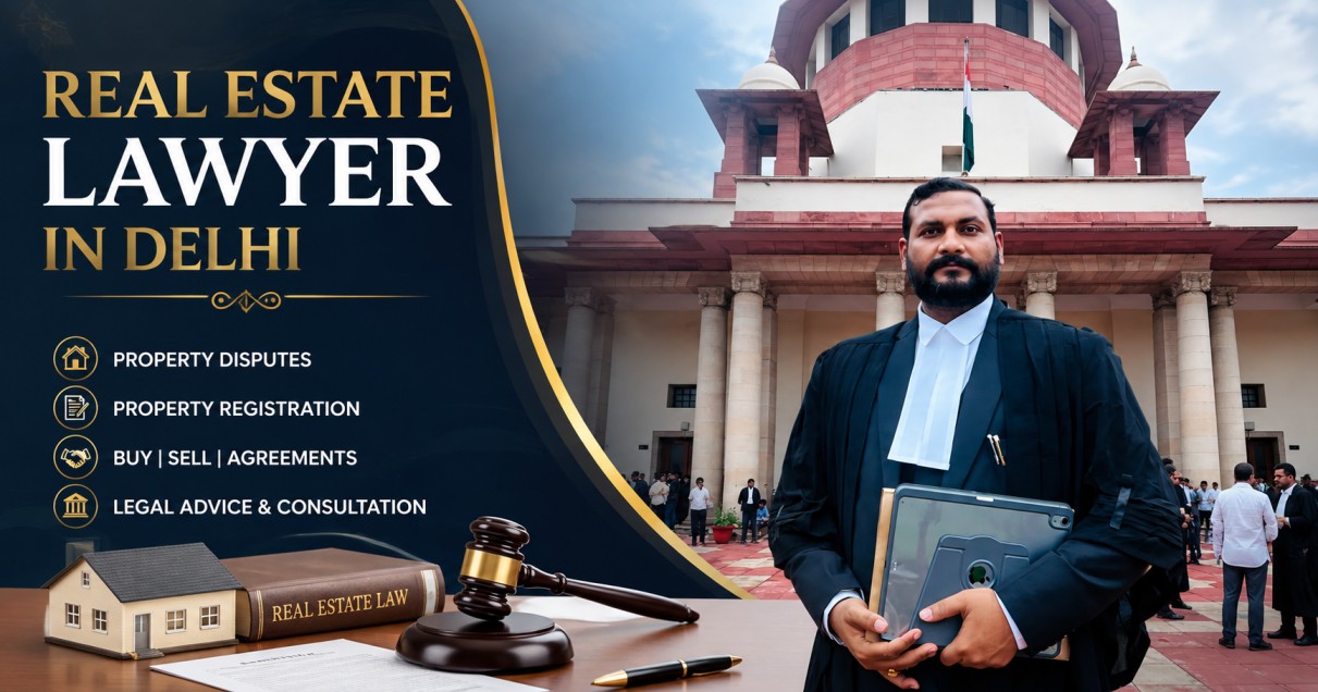 Real Estate Lawyers in Delhi – Professional Legal Assistance for Property Matters
