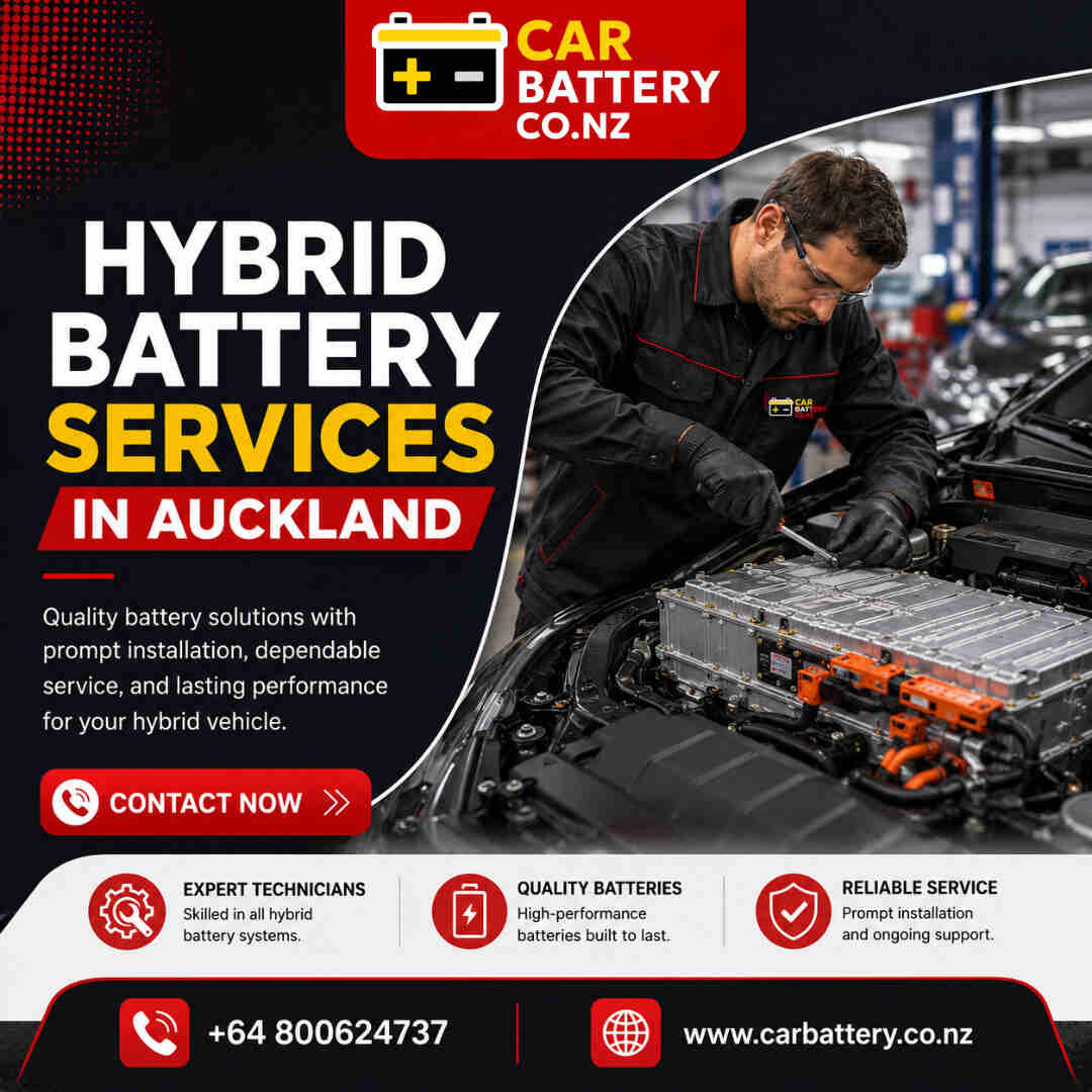  Hybrid battery services in Auckland | Get a Car Battery Delivered in Auckland