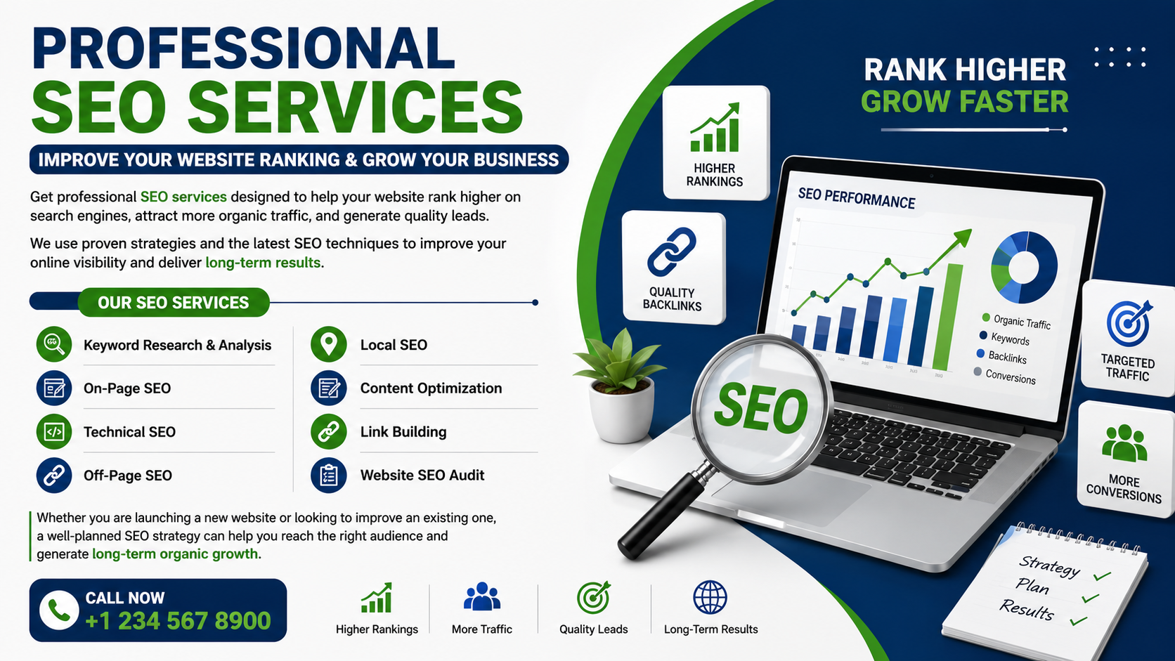  Professional SEO Services | Improve Website Rankings & Traffic