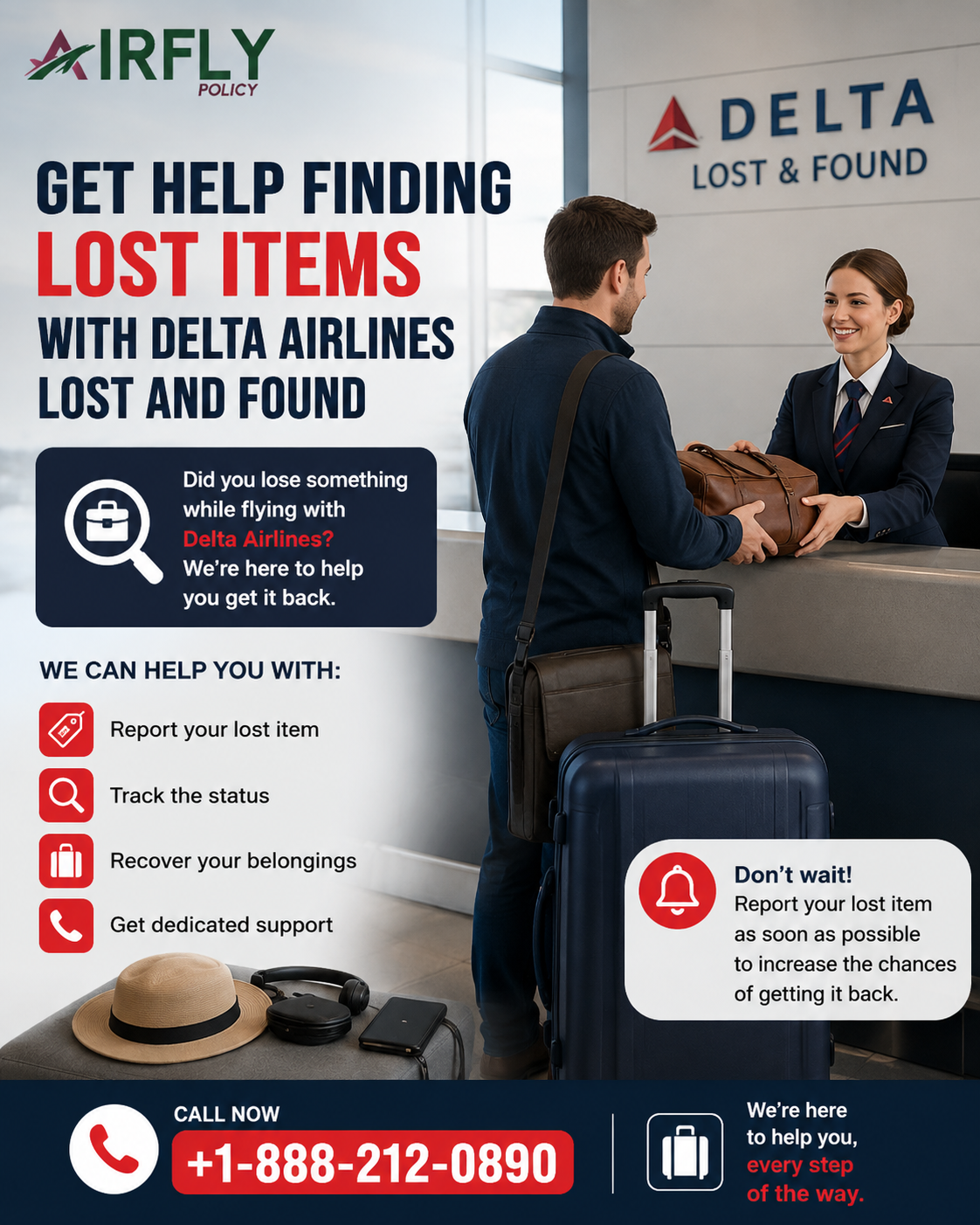  Get Help Finding Lost Items with Delta Airlines Lost and Found