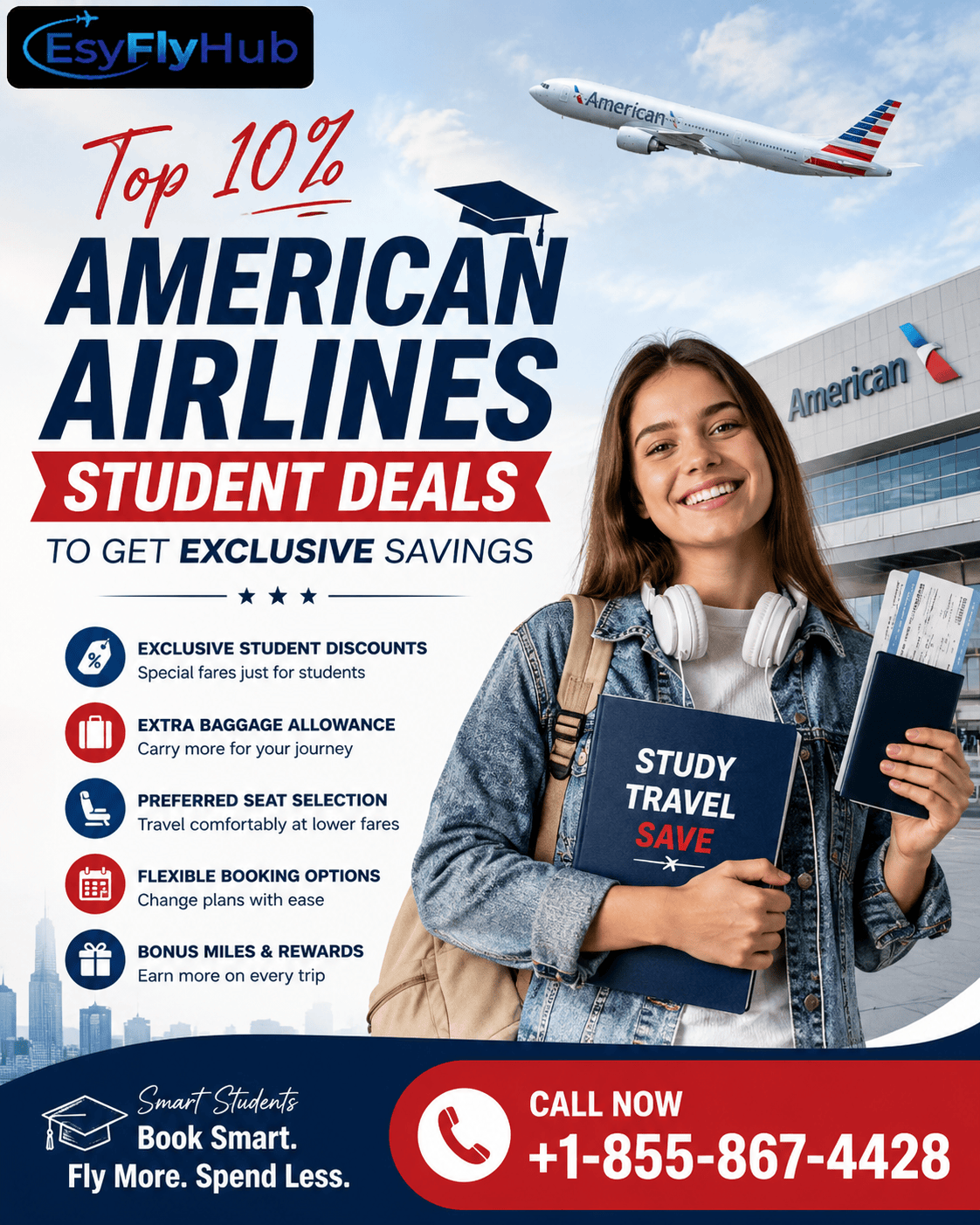  Top 10% American Airlines Student Deals to Get Exclusive Savings