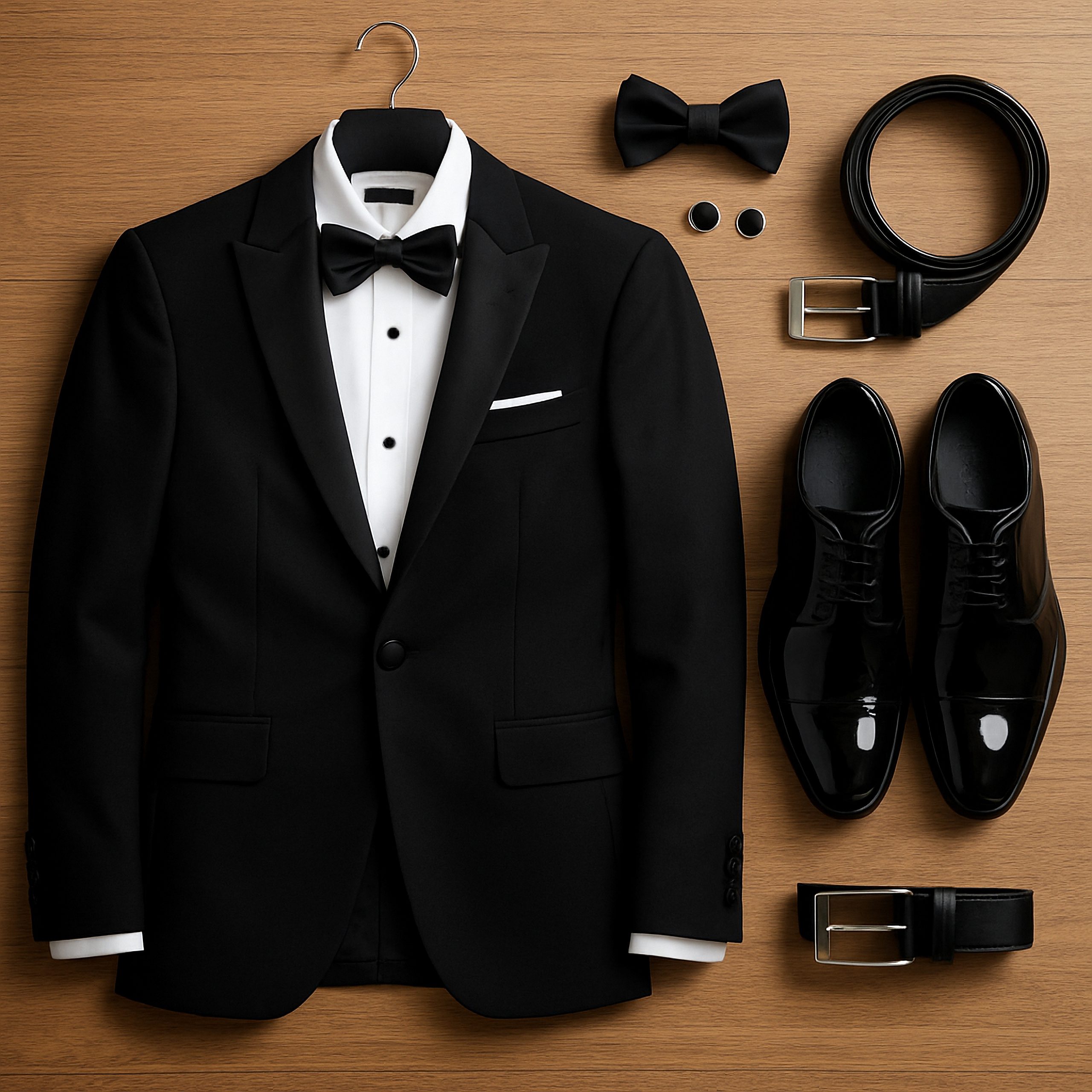  Black Tie Wedding Tuxedo
