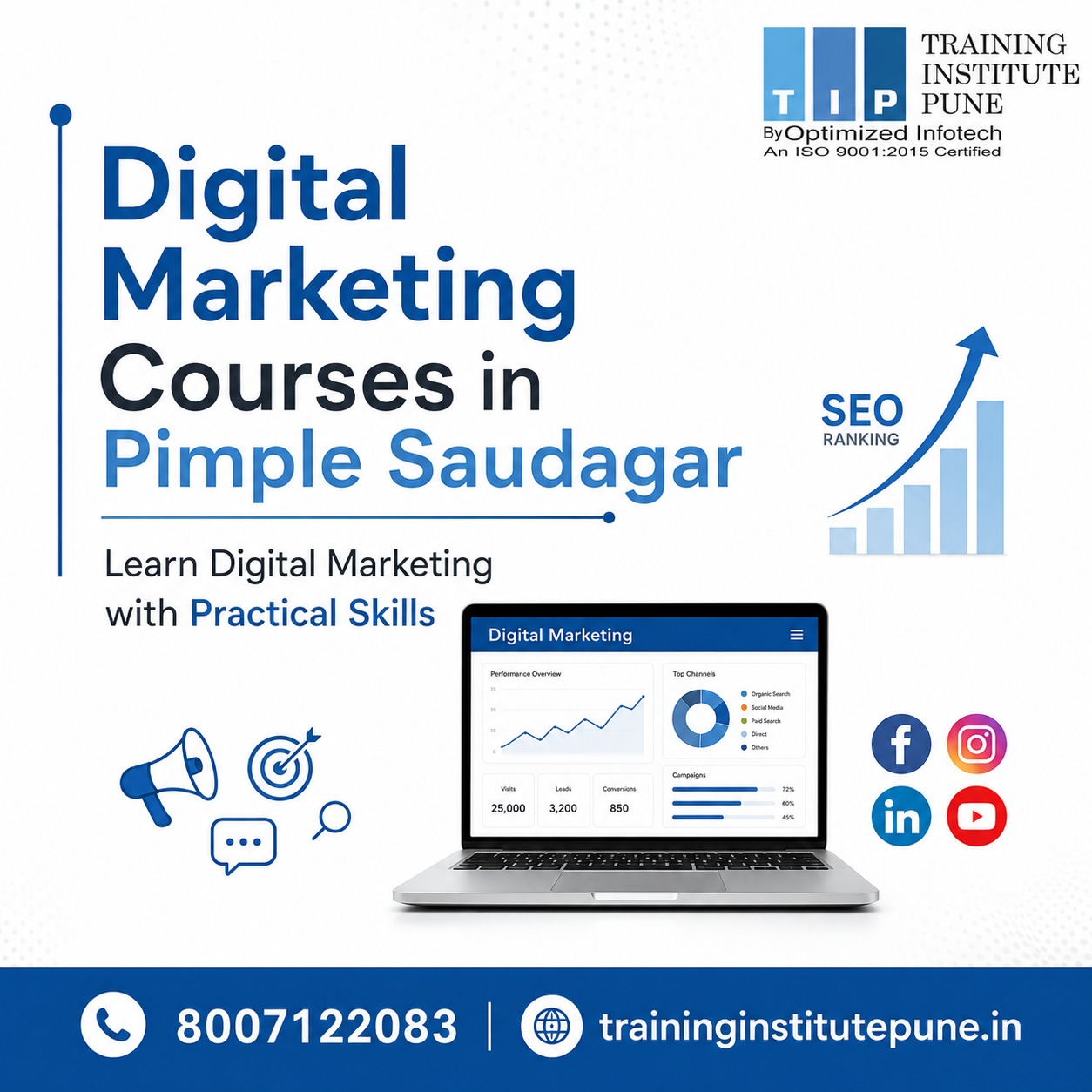  Digital Marketing Courses in Pimple Saudagar - Training Institute Pune